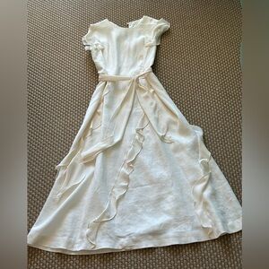 Sarah Campbell linen dress